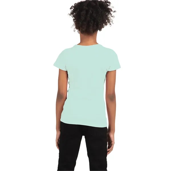 Girl's princess tee. 4.3 ounce, 100% combed ring spun cotton. Blank... from ASI 89380 Staton Corporate and Casual