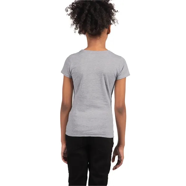 Girl's princess tee. 4.3 ounce, 100% combed ring spun cotton. Blank... from ASI 89380 Staton Corporate and Casual
