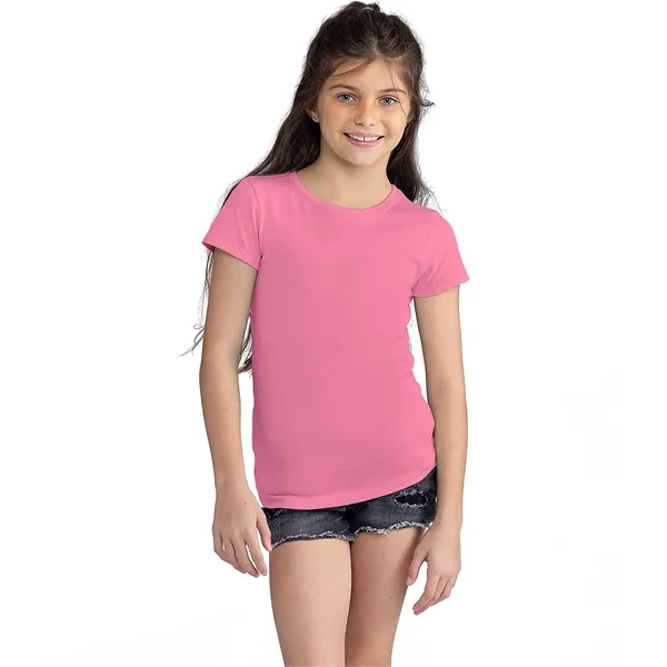 Girl's princess tee. 4.3 ounce, 100% combed ring spun cotton. Blank... from ASI 89380 Staton Corporate and Casual