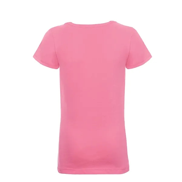 Girl's princess tee. 4.3 ounce, 100% combed ring spun cotton. Blank... from ASI 89380 Staton Corporate and Casual