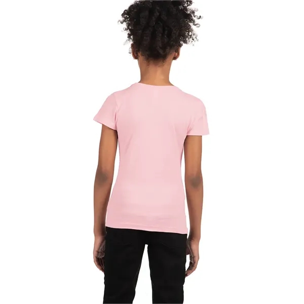 Girl's princess tee. 4.3 ounce, 100% combed ring spun cotton. Blank... from ASI 89380 Staton Corporate and Casual