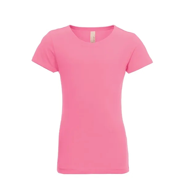 Girl's princess tee. 4.3 ounce, 100% combed ring spun cotton. Blank... from ASI 89380 Staton Corporate and Casual