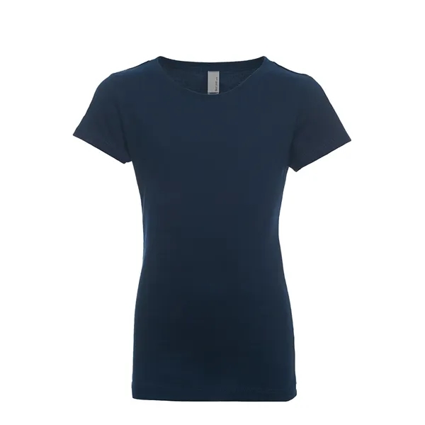 Girl's princess tee. 4.3 ounce, 100% combed ring spun cotton. Blank... from ASI 89380 Staton Corporate and Casual