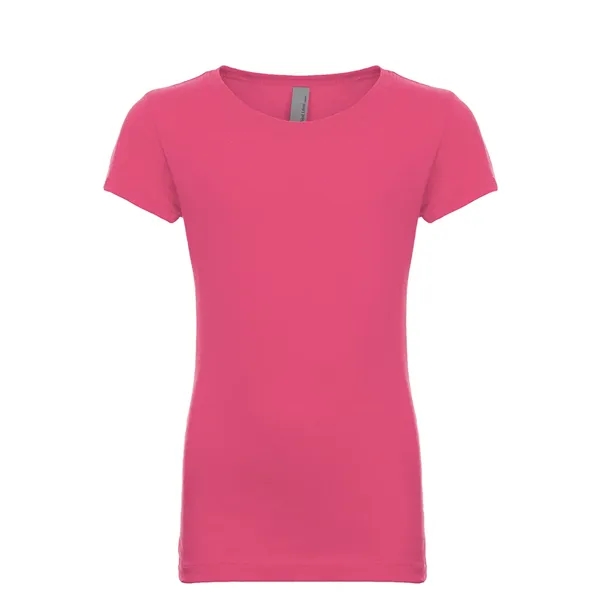 Girl's princess tee. 4.3 ounce, 100% combed ring spun cotton. Blank... from ASI 89380 Staton Corporate and Casual