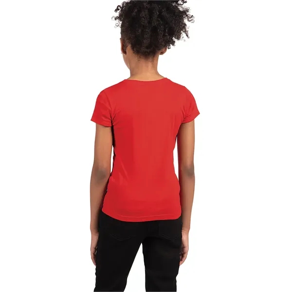 Girl's princess tee. 4.3 ounce, 100% combed ring spun cotton. Blank... from ASI 89380 Staton Corporate and Casual