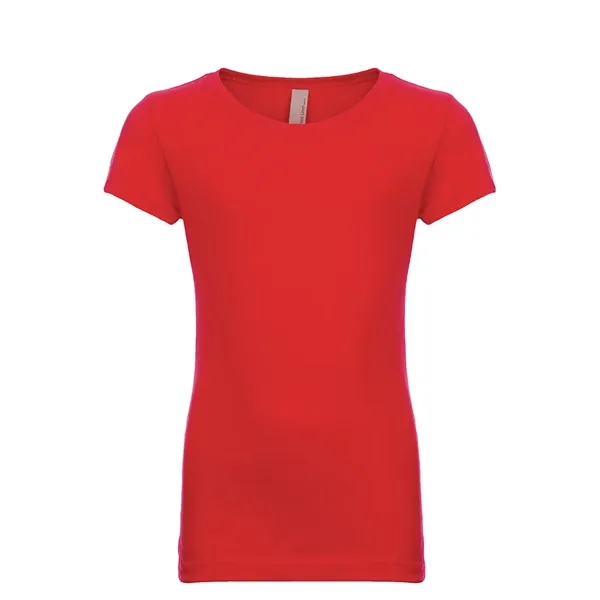 Girl's princess tee. 4.3 ounce, 100% combed ring spun cotton. Blank... from ASI 89380 Staton Corporate and Casual