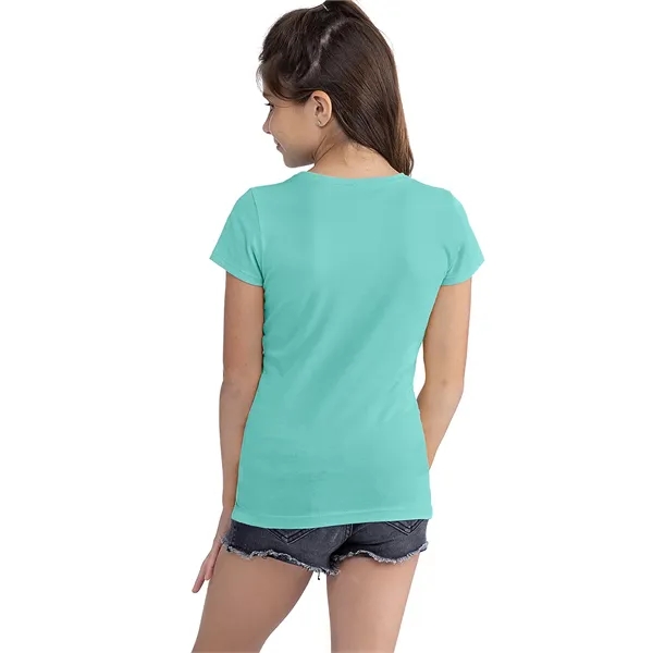 Girl's princess tee. 4.3 ounce, 100% combed ring spun cotton. Blank... from ASI 89380 Staton Corporate and Casual