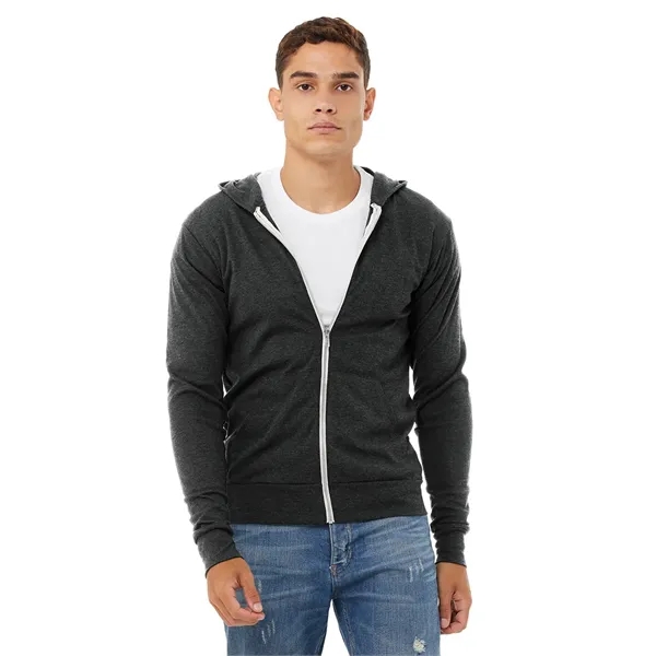 Unisex Triblend Full Zip Lightweight Hoodie. 5.6 ounce. 50% polyester/25% combed... from ASI 89380 Staton Corporate and Casual / Staton®