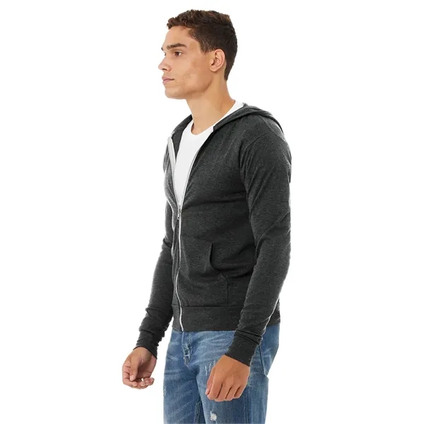 Unisex Triblend Full Zip Lightweight Hoodie. 5.6 ounce. 50% polyester/25% combed... from ASI 89380 Staton Corporate and Casual / Staton®