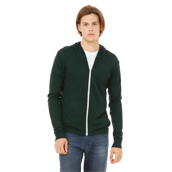 Unisex Triblend Full Zip Lightweight Hoodie. 5.6 ounce. 50% polyester/25% combed... from ASI 89380 Staton Corporate and Casual / Staton®