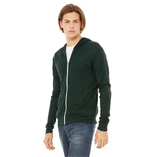 Unisex Triblend Full Zip Lightweight Hoodie. 5.6 ounce. 50% polyester/25% combed... from ASI 89380 Staton Corporate and Casual / Staton®