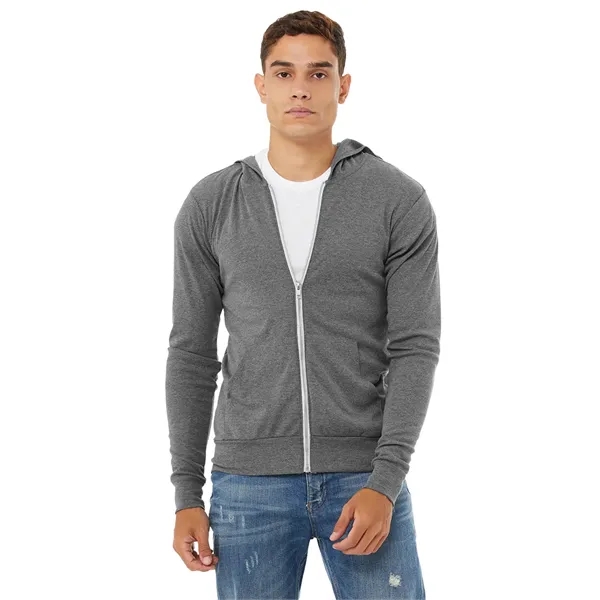 Unisex Triblend Full Zip Lightweight Hoodie. 5.6 ounce. 50% polyester/25% combed... from ASI 89380 Staton Corporate and Casual / Staton®