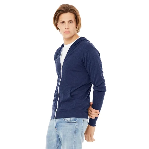 Unisex Triblend Full Zip Lightweight Hoodie. 5.6 ounce. 50% polyester/25% combed... from ASI 89380 Staton Corporate and Casual / Staton®