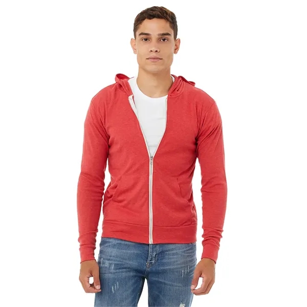 Unisex Triblend Full Zip Lightweight Hoodie. 5.6 ounce. 50% polyester/25% combed... from ASI 89380 Staton Corporate and Casual / Staton®