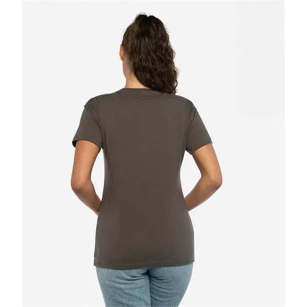 Women's V-neck tee with a relaxed fit, side seams, and a... from ASI 89380 Staton Corporate and Casual