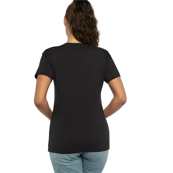 Women's V-neck tee with a relaxed fit, side seams, and a... from ASI 89380 Staton Corporate and Casual