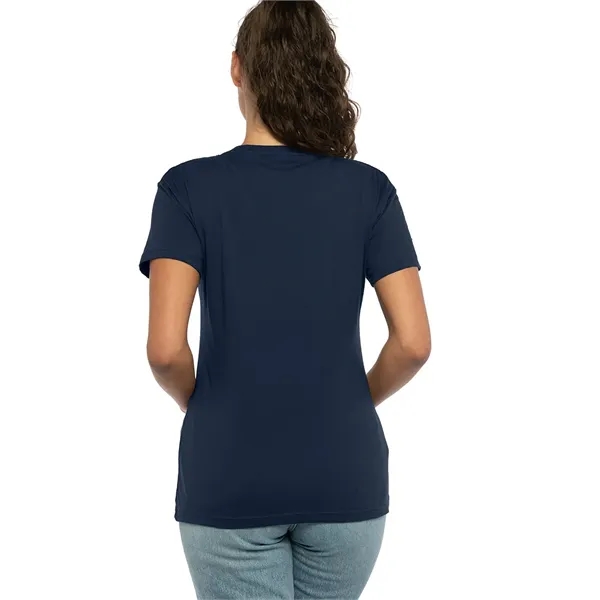 Women's V-neck tee with a relaxed fit, side seams, and a... from ASI 89380 Staton Corporate and Casual