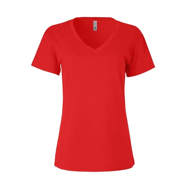 Women's V-neck tee with a relaxed fit, side seams, and a... from ASI 89380 Staton Corporate and Casual