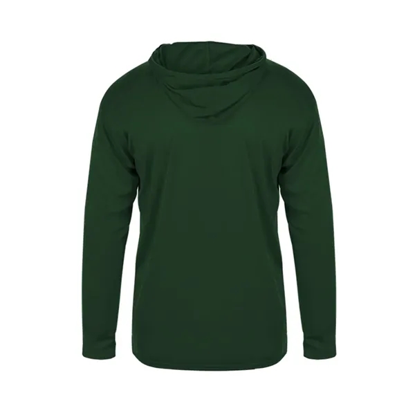 B-Core Long Sleeve Hood Tee... from ASI 89380 Staton Corporate and Casual