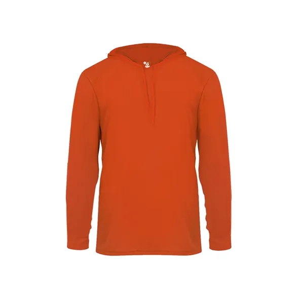 B-Core Long Sleeve Hood Tee... from ASI 89380 Staton Corporate and Casual