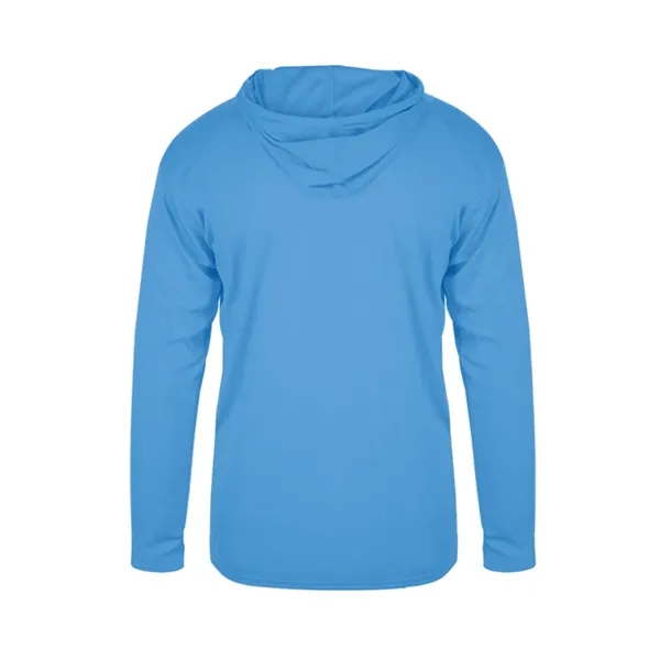 B-Core Long Sleeve Hood Tee... from ASI 89380 Staton Corporate and Casual