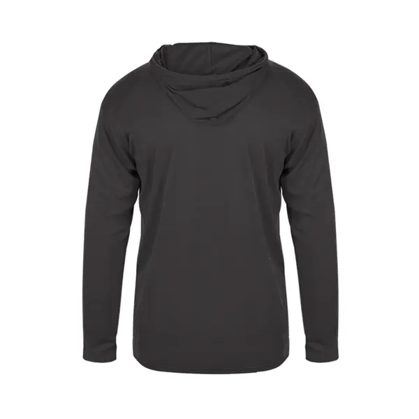 B-Core Long Sleeve Hood Tee... from ASI 89380 Staton Corporate and Casual