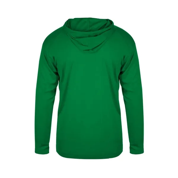B-Core Long Sleeve Hood Tee... from ASI 89380 Staton Corporate and Casual