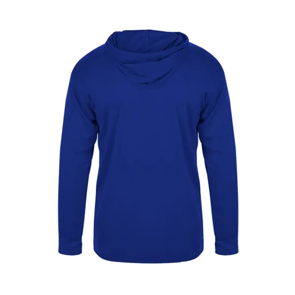 B-Core Long Sleeve Hood Tee... from ASI 89380 Staton Corporate and Casual
