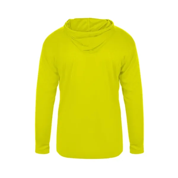 B-Core Long Sleeve Hood Tee... from ASI 89380 Staton Corporate and Casual