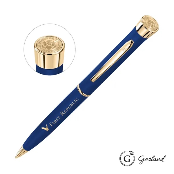 Garland® Color Matte Custom Emblem Collection Ballpoint Pen... from ASI 84592 St Regis Group
