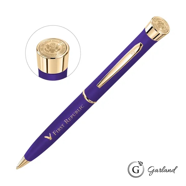 Garland® Color Matte Custom Emblem Collection Ballpoint Pen... from ASI 84592 St Regis Group