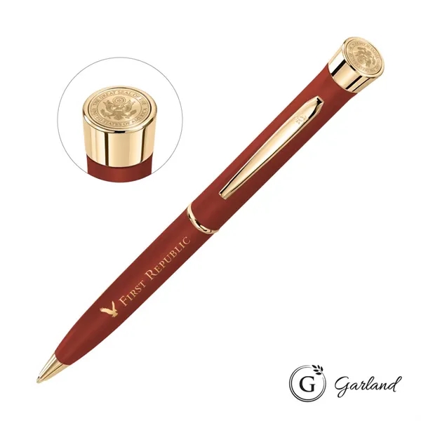 Garland® Color Matte Custom Emblem Collection Ballpoint Pen... from ASI 84592 St Regis Group