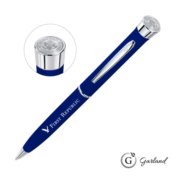 Garland® Color Matte Custom Emblem Collection Twist Ballpoint Pen... from ASI 84592 St Regis Group
