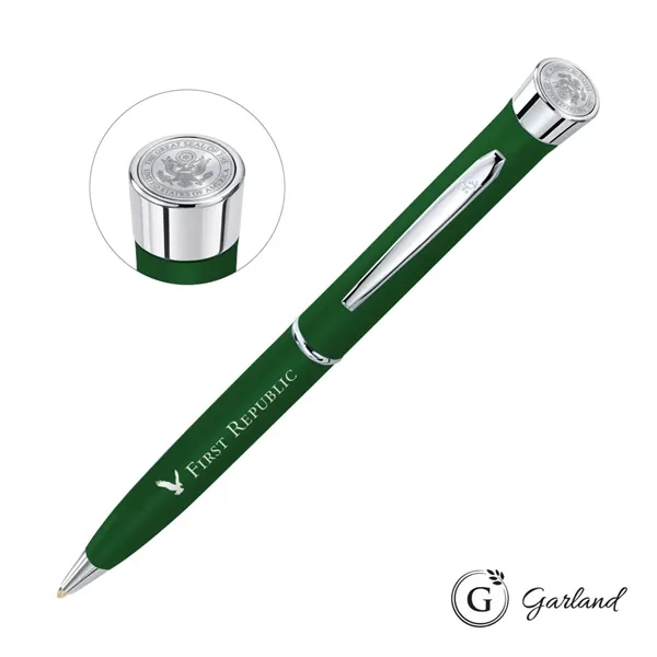Garland® Color Matte Custom Emblem Collection Twist Ballpoint Pen... from ASI 84592 St Regis Group