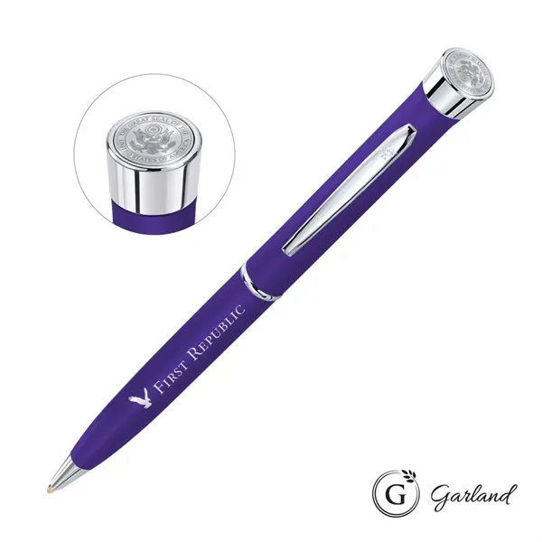 Garland® Color Matte Custom Emblem Collection Twist Ballpoint Pen... from ASI 84592 St Regis Group