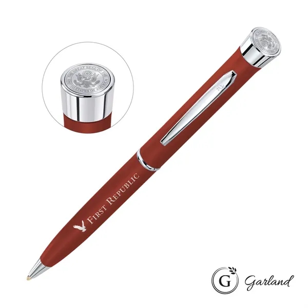 Garland® Color Matte Custom Emblem Collection Twist Ballpoint Pen... from ASI 84592 St Regis Group