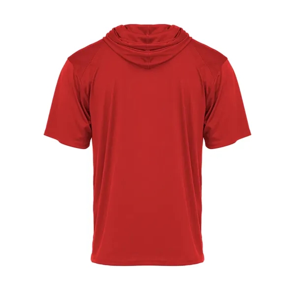 B-Core Short Sleeve Hood Tee... from ASI 89380 Staton Corporate and Casual