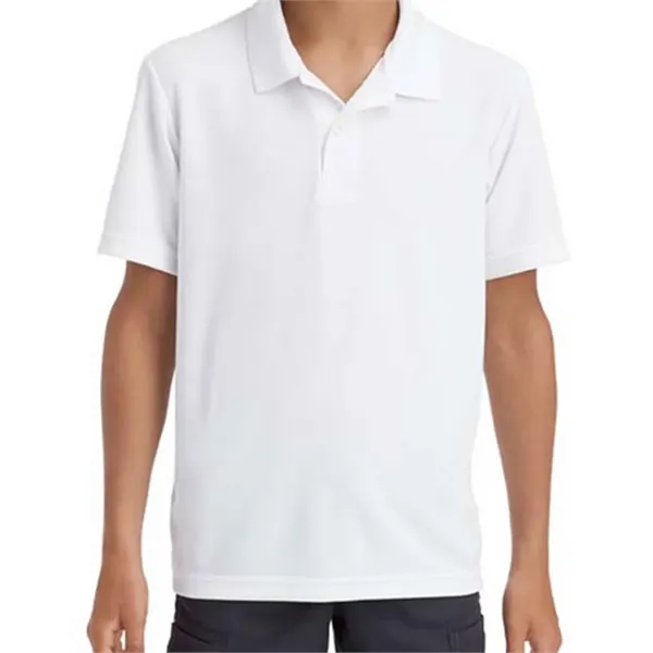 Youth Double Pique Sport Shirt... from ASI 89380 Staton Corporate and Casual