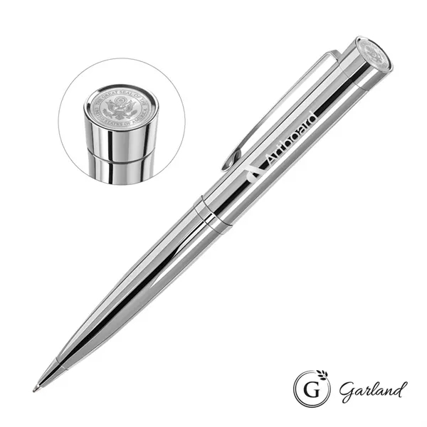 Garland® Executive Signature Custom Emblem Twist Ballpoint Pen... from ASI 84592 St Regis Group