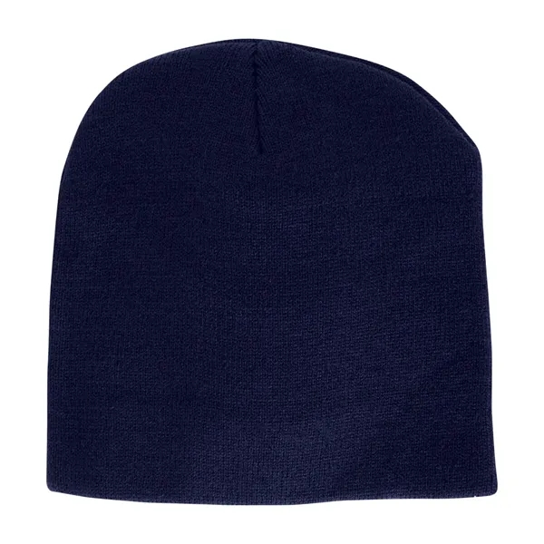 Mega Cap Acrylic Short Beanie. Length: 8". Blank Product.... from ASI 89380 Staton Corporate and Casual / Staton®