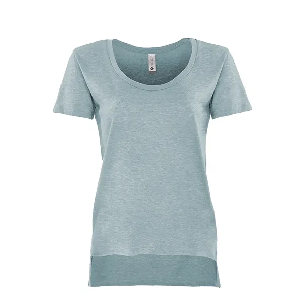 Women's relaxed fit poly-cotton blended t-shirt with scoop neckline, baby rib,... from ASI 89380 Staton Corporate and Casual