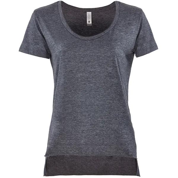 Women's relaxed fit poly-cotton blended t-shirt with scoop neckline, baby rib,... from ASI 89380 Staton Corporate and Casual