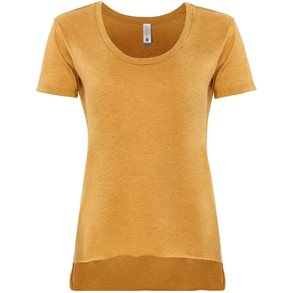 Women's relaxed fit poly-cotton blended t-shirt with scoop neckline, baby rib,... from ASI 89380 Staton Corporate and Casual