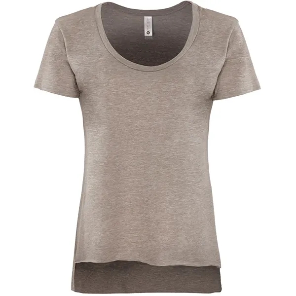 Women's relaxed fit poly-cotton blended t-shirt with scoop neckline, baby rib,... from ASI 89380 Staton Corporate and Casual