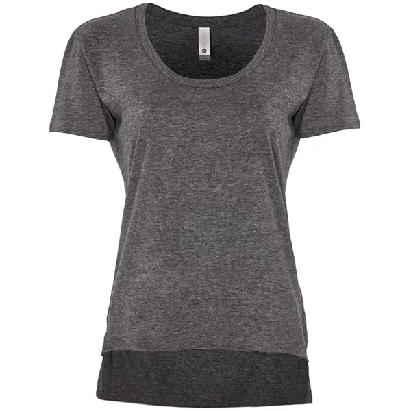 Women's relaxed fit poly-cotton blended t-shirt with scoop neckline, baby rib,... from ASI 89380 Staton Corporate and Casual