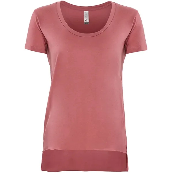 Women's relaxed fit poly-cotton blended t-shirt with scoop neckline, baby rib,... from ASI 89380 Staton Corporate and Casual