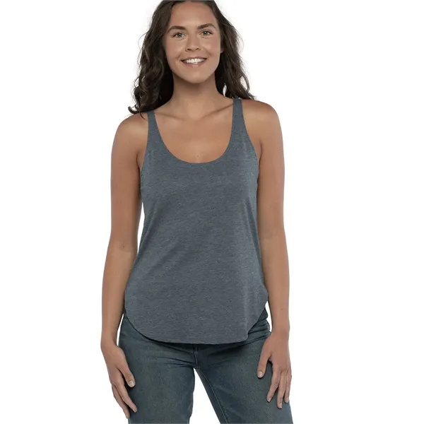 Women's poly-cotton blended tank top with scoop neckline, hemmed neck and... from ASI 89380 Staton Corporate and Casual