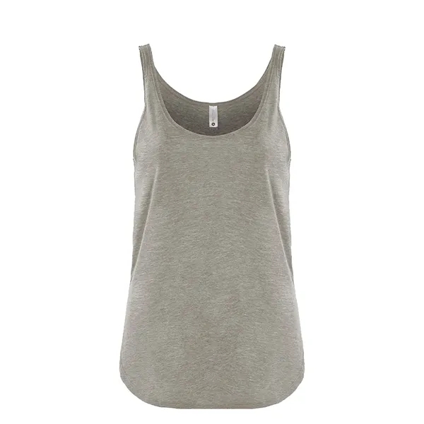 Women's poly-cotton blended tank top with scoop neckline, hemmed neck and... from ASI 89380 Staton Corporate and Casual