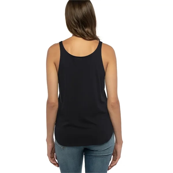Women's poly-cotton blended tank top with scoop neckline, hemmed neck and... from ASI 89380 Staton Corporate and Casual