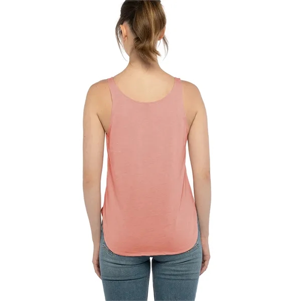 Women's poly-cotton blended tank top with scoop neckline, hemmed neck and... from ASI 89380 Staton Corporate and Casual